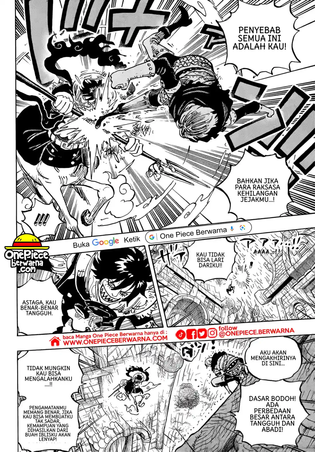 One Piece berwarna 1187 1188 1189 bahasa indonesia